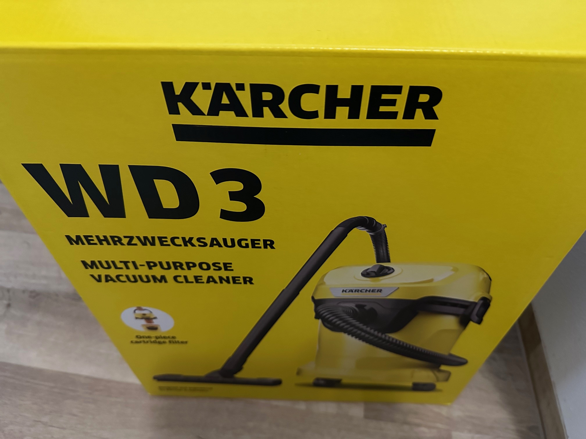 Kärcher WD 3 1000W viacúčelový vysávač
